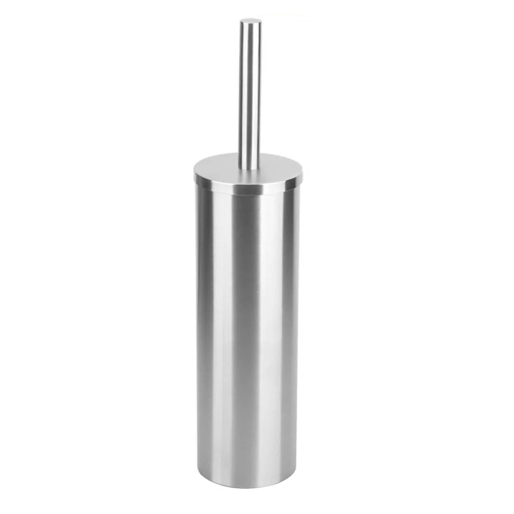 

Eco-friendly Durable Free Standing Toilet Brush Cleaning Stainless Steel Accessories Scrubbing Washroom Handheld With Holder