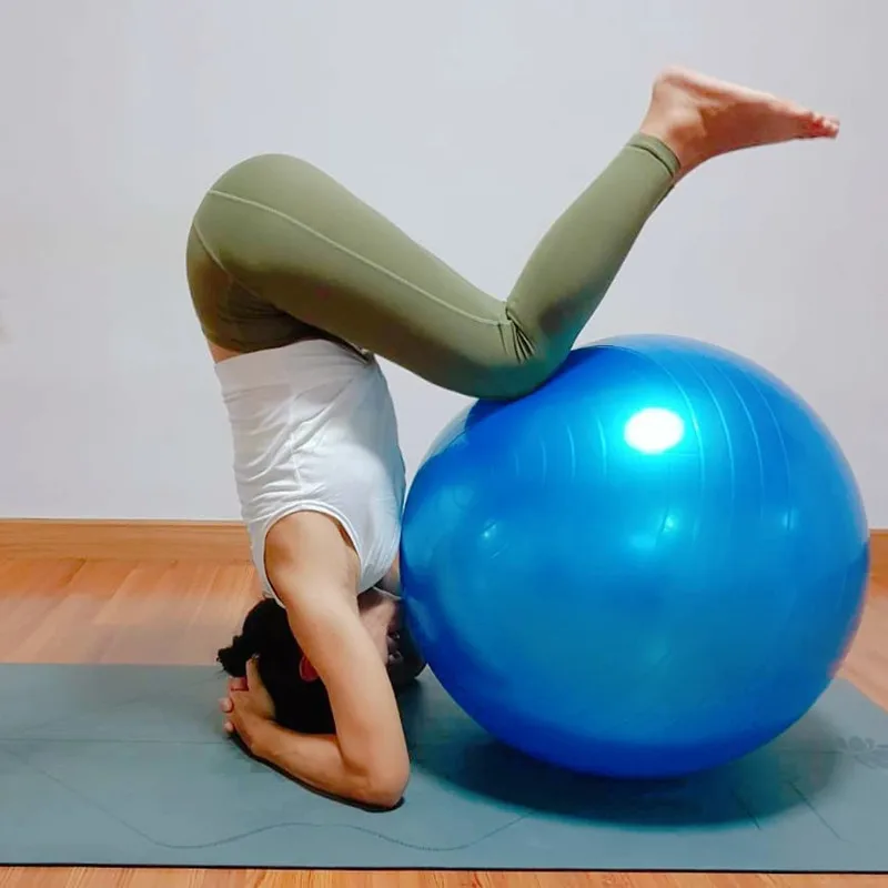 Bola de Yoga de Gimnasio de Ejercicio Bola de Estabilidad para Yoga Bola de Pilates de Ejercicio Bola Anti-explosión para Yoga Bola de Gimnasio de 25 cm Turbobm Bola de Ejercicio