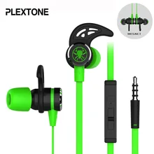 PLEXTONE G20 In-ear Earphone With Microphone Wired Magnetic Gaming Headset Stereo Bass Earbuds Computer Earphone For Phone Sport