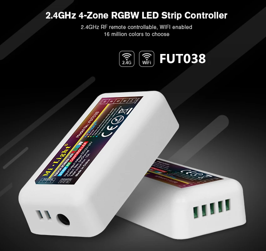 MiLight FUT035 FUT036 FUT037 FUT038 FUT039 2,4G RF беспроводной Одноцветный диммер CCT RGB RGBW RGB+ CCT контроллер светодиодной ленты