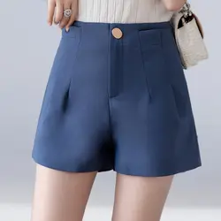 2019 новый летний для женщин горячие короткие модные свободные хлопковые широкие брюки шорты конфетного цвета повседневный костюм шорты для
