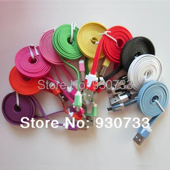 

Colorful 1M 3FT FLAT NOODLE MICRO USB CHARGER CABLE CORD CHARGING DATA SYNC CORD FOR SAMSUNG GALAXY S4 S3 S2 NOTE 2 3 Color