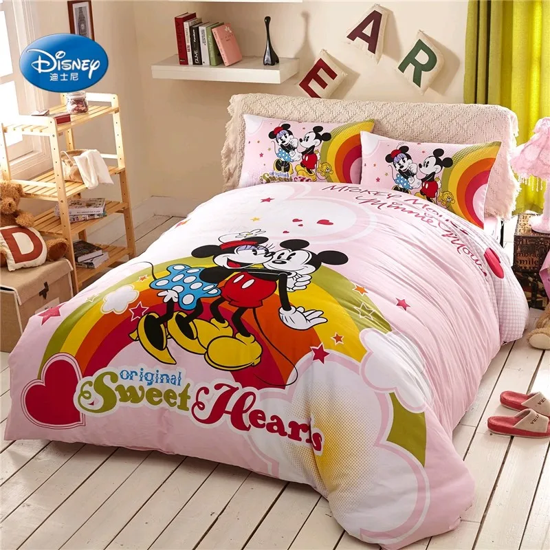 conew_mickey and minine bedding set (1)