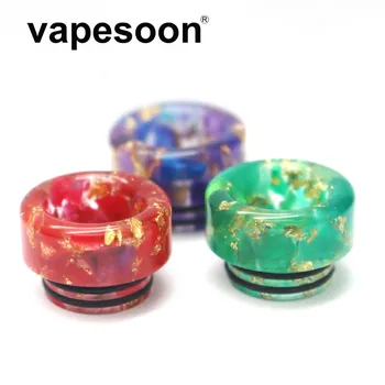 

High Quality 810 Drip Tip resin metal wide driptip Ecigarette wide bore Mouthpieces for Vape Tank Vaporizer Atomizer