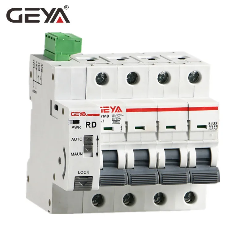 GEYA GYM9+RD Remote Control MCB Auto Reclosing Circuit Breaker Auto Reset Breakers Din Rail Type
