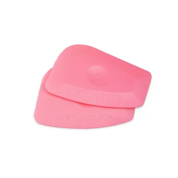 

2pcs Carbins pink edge sealing tinting film car wraps tools squeegee