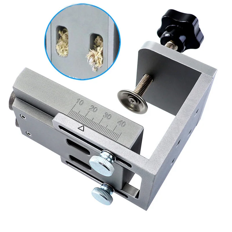 

9mm Oblique Hole Locator High Accuracy Aluminum Alloy DIY Tools for Woodworking HVR88