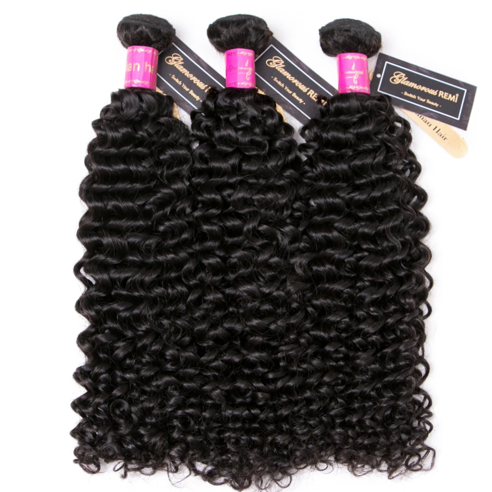 Extensión de cabello humano indio Jerry Curl para mujeres 1/3/4 peice 100% Remy paquetes de tejido de pelo rizado promoción de Color negro Natural Extensión de cabello humano indio Jerry Curl para mujeres 1/3/4 peice 100% Remy paquetes de tejido de pelo rizado promoción de Color negro Natural