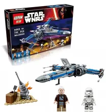 740PCS NEW LEPIN 05029 Star Wars Rebel X-wing fighter KIDS TOY Building blocks assembled Compatible LEGOe toys 75149 Minifigures