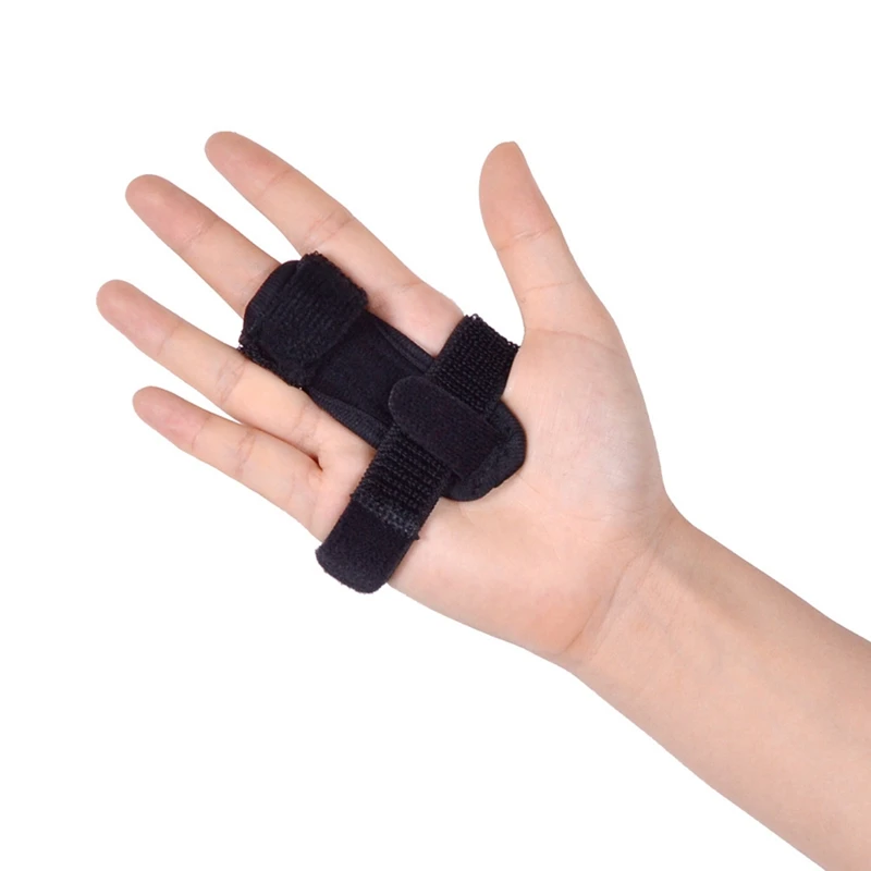 

1PC Finger Splint Adjustable Breathable Fingertip Guard Fractures Protective Cover Sleeve Brace Straightener Support Protector