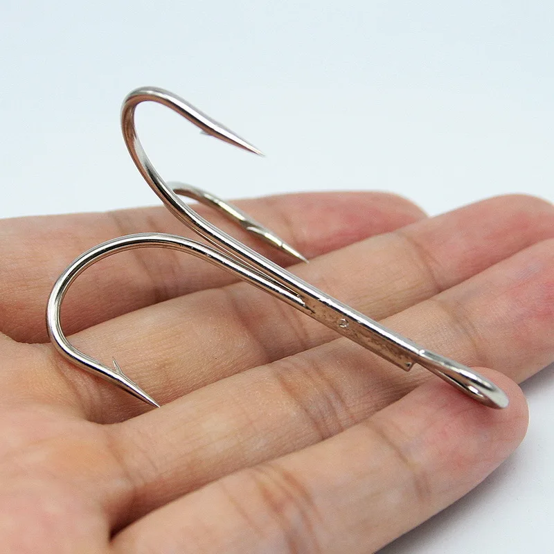 1pcs 9/0 High Quality Treble Fishing Hooks Stainless steel Fishhook