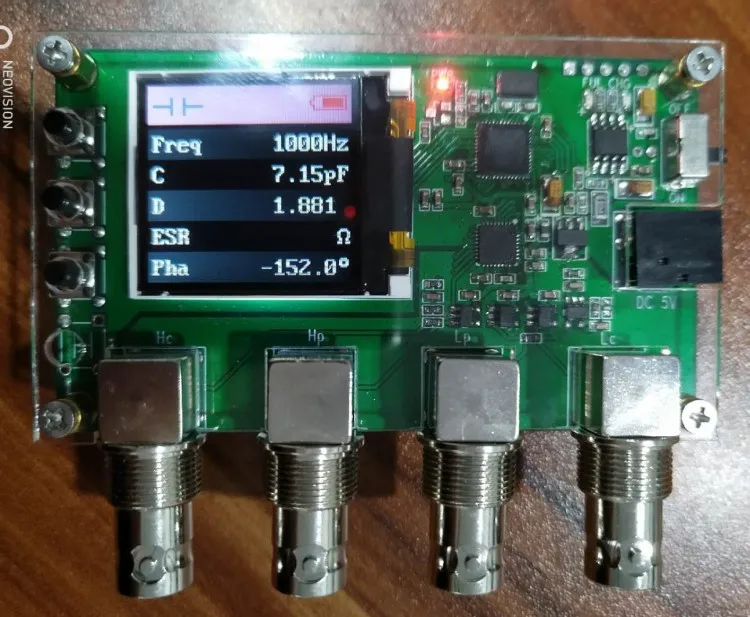 

Capacitance inductance and resistance measurement of LCR digital bridge