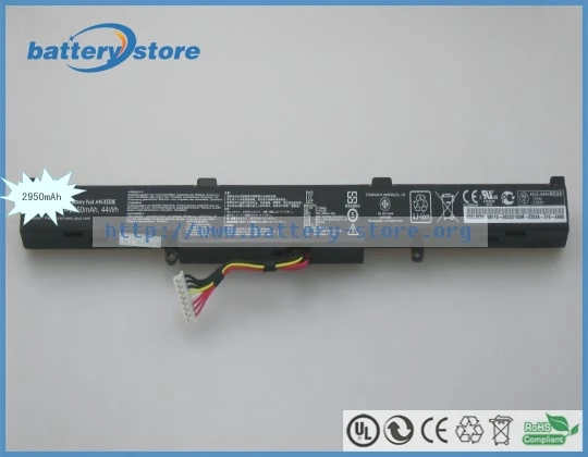 Настоящая аккумуляторная батарея для ноутбука из A41-X550E для ASUS F550Z R752L X750J X52J X751L K450J R752LD