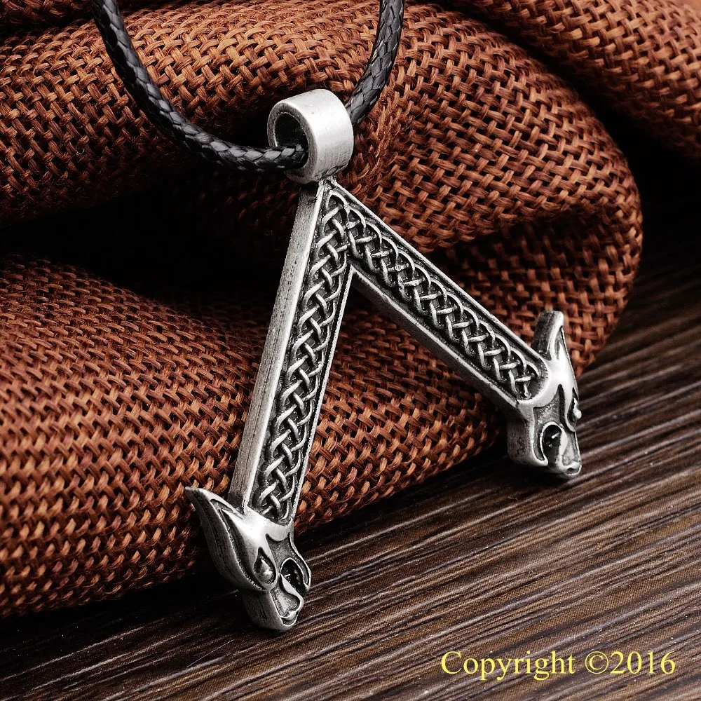 LANGHONG 10 шт. Старший ФУТАРК Рунический амулет подвеска Kenaz Kaunan Rune Yggdrasil викинга Runic