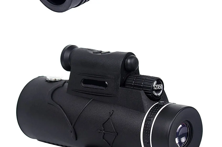 Livre com Lente Lanterna para Caça Monocular de Visão Monocular ao ar Bak4 Não Telescópio Noturna Luz Laser Pointer 12x50 Handheld 9 High Quality Ferramenta