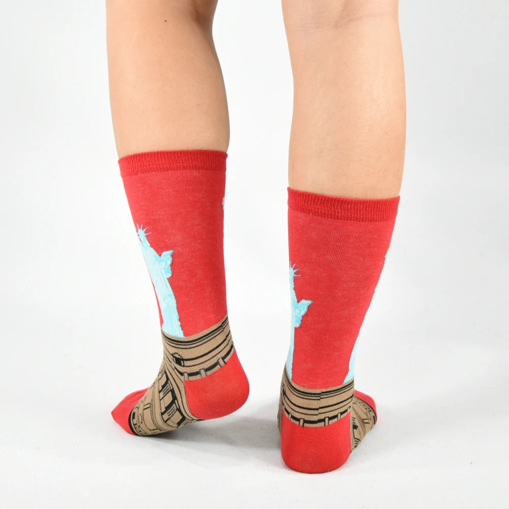 2019 Direct Selling Rushed Standard Baumwolle männer Casual Kostenloser Hohe Qualität Lieferung Socken, lustige Kleidung Socken (6 Pairs/Multi)