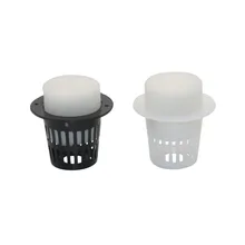 Rede de malha de copo hidropônico, sistema de jardim, plantação, clonagem de vegetais, vasos de berçário de germinado, 20 peças