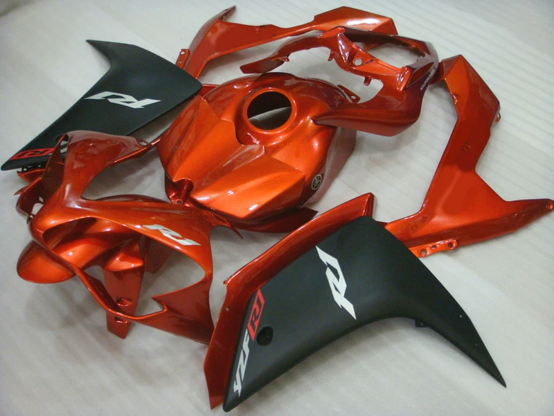 Высокое качество ABS Обтекатели для Yamaha впрыска R1 2007 2008 вино красный черный обтекатель для мотоцикла комплект YZF R1 07 08 HZ35