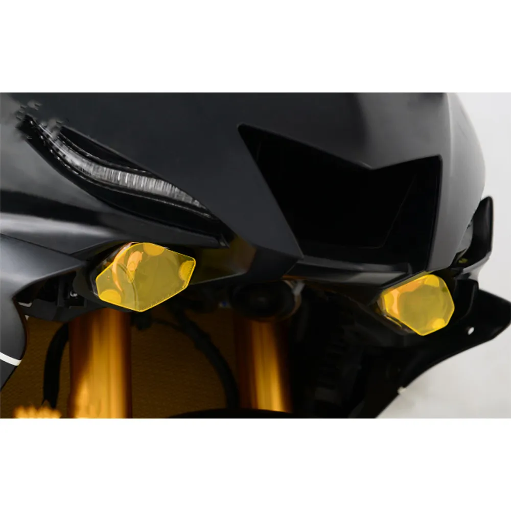 Для YAMAHA YZF R1 2015 2018 R6 2017 аксессуары для мотоциклов Защитная крышка фар|Накладки и
