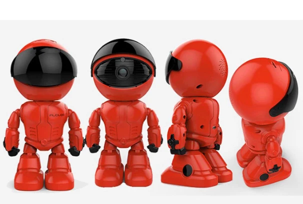  1080P HD Network IP Camera Two-way Audio Wireless Camera Night Vision Motion Detection Camera Robot