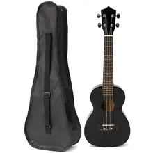 23” Rosewood Stringed Instrument Ukulele 4 Strings Acoustic Electric Guitarra Bass Guitar with Bag Case For Beginner