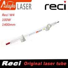 Reci CO2 Laser Tube W4 100W-130W for CO2 Laser Marking Engraving Machine Wooden Box Packing