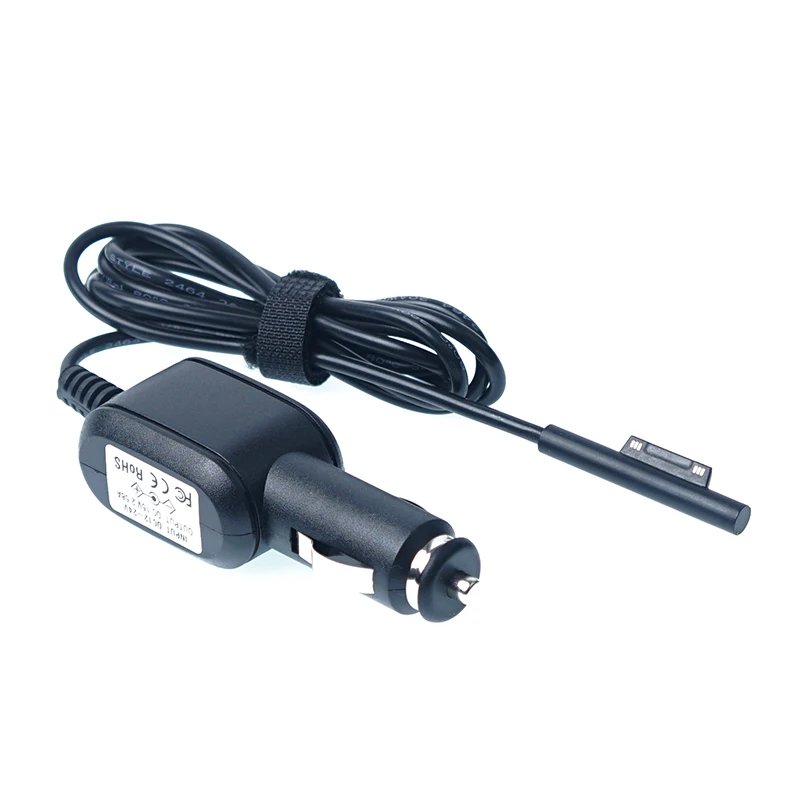 For Microsoft Surface Pro 5/6 Charger Car Charger Power Supply Adapter for Surface 15V 2.58A