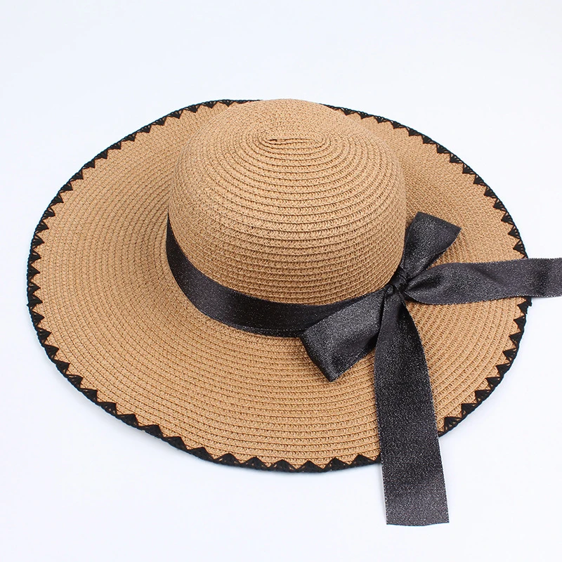 Соломенная шляпка от солнца Sombrero летняя кепка для путешествий с УФ защитой и