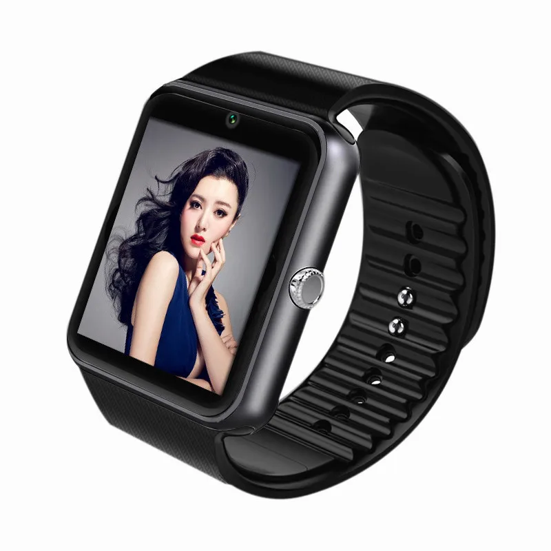 Смарт часы BAGGEE Bluetooth с поддержкой sim карты TF наручные для Android и IOS камера телефона