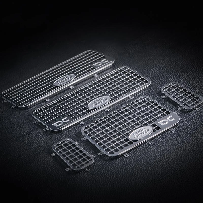 

1Set Traxxas TRX4 Window Armor Stainless Steel Side Window Mesh Net Protection Guard for 1:10 Land Rover Defender RC Car Upgrade