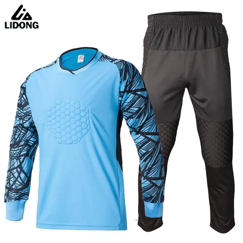 2017 New Men Soccer Training Goalkeeper Jerseys Doorkeepers Survetement