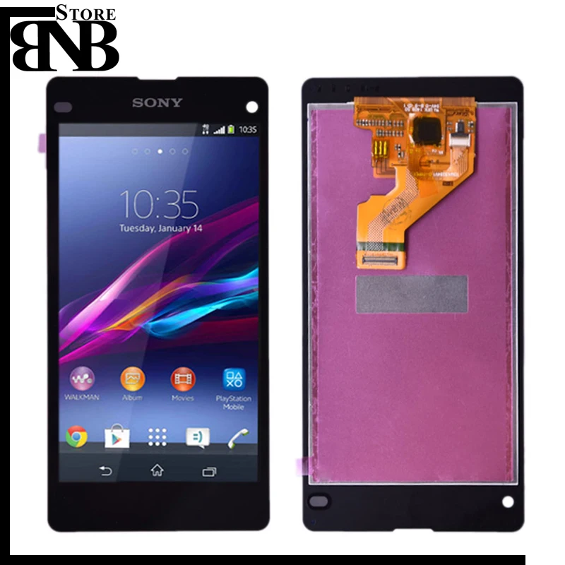 For Sony Xperia Z1 compact M51w D5503 LCD Display Touch Screen