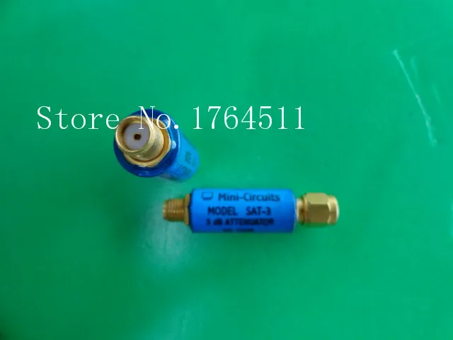 

[BELLA] MINI SAT-3 DC-1.5GHz Att:3dB 2W SMA coaxial fixed attenuator --5PCS/LOT