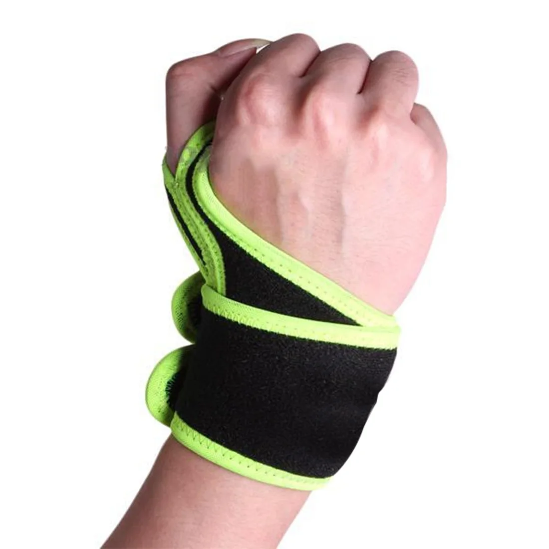 Reversible Sports Wrist Brace Wrist Support Wrap for Basketball Tennis