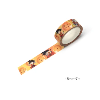

20pcs/lot Dragon Scrapbooking Stickers DIY Paper Decorative Son Goku Sticker for Book Ins Washi Tapes Adhesive Tape S9