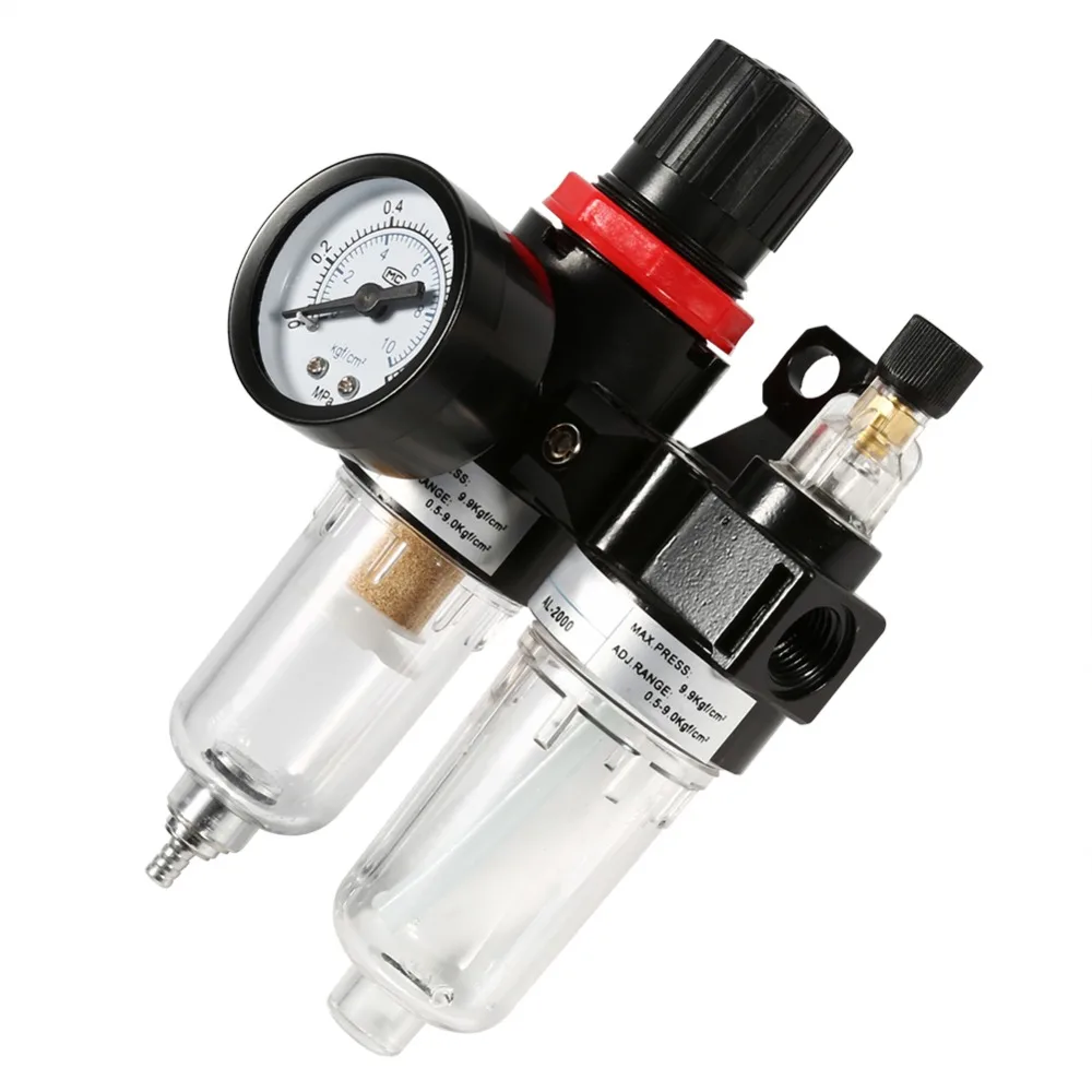 

Good Quality AFC2000 Air Pressure Regulator oil/Water Separator Filter Airbrush Compressor