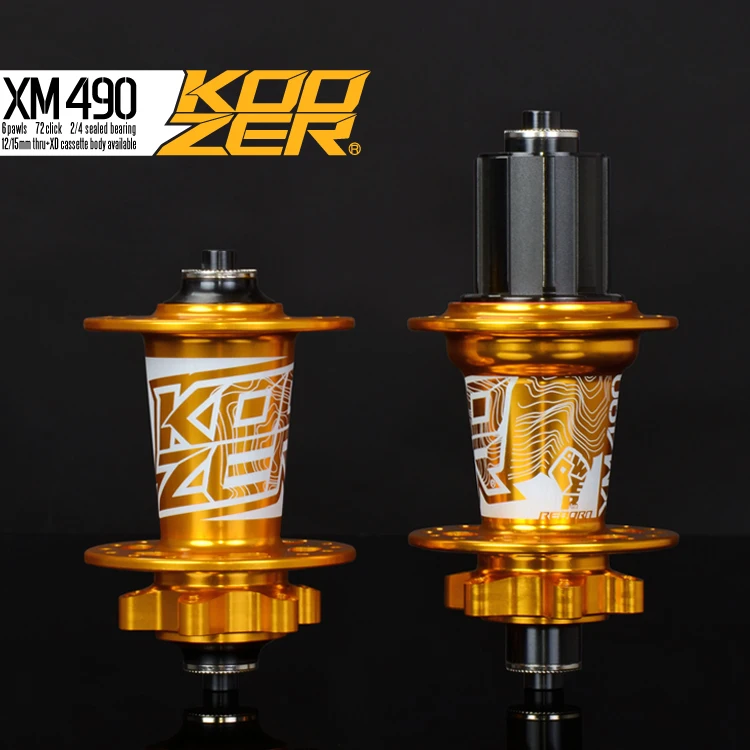 KOOZER XF2046 MTB горный велосипед колесная 26/27. 5/29 дюймов 72 кольца 4 подшипника QR Thru-axis колеса