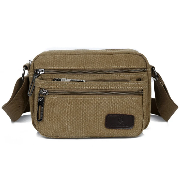 YESETN BAG 051116 unisex women men small canvas shoulder bag crossbody