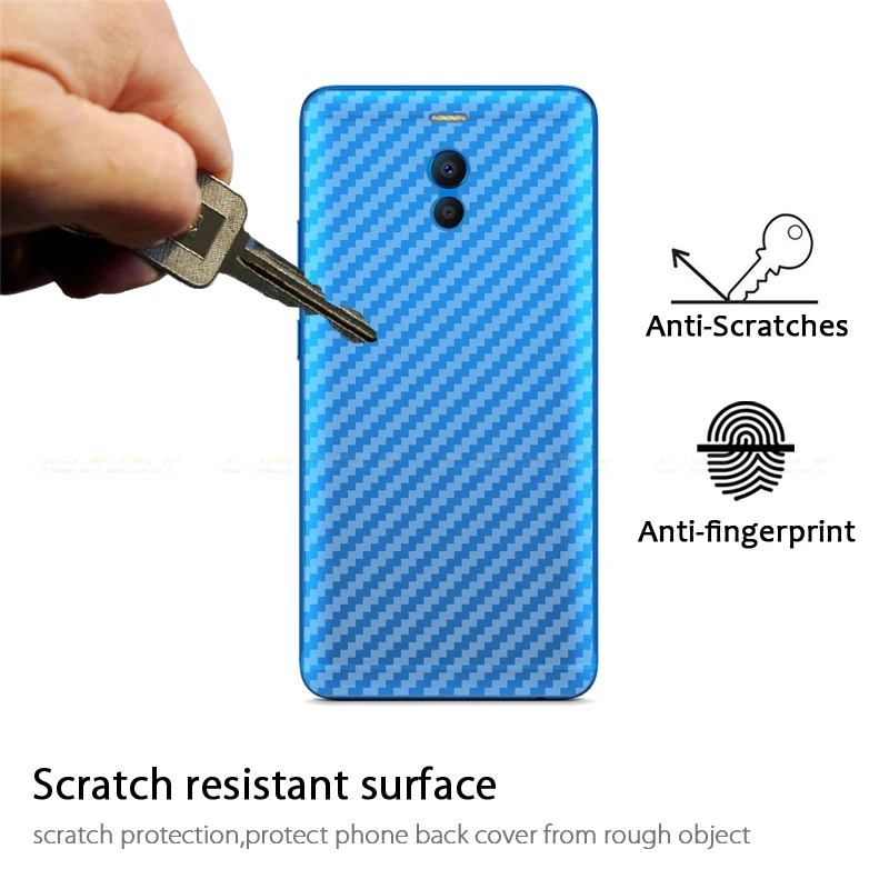 3D защитная пленка из углеродного волокна для MeiZu M8 Lite M5c M6 Note 8 9 M6T M15 Pro 7 Plus задней