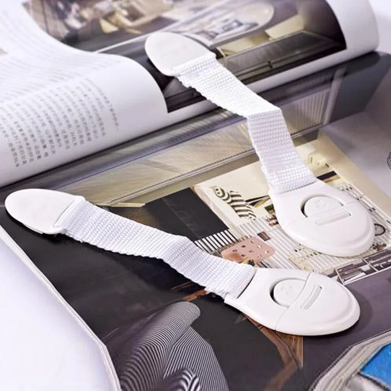 10Pcs/Lot 7color Child Lock Protection Of ren ing Doors For ren's Safety Kids  Plastic    YYT336