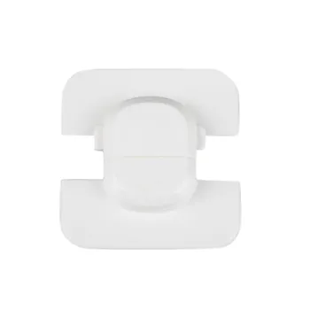 

10PCS Multifunctional Fridge Freezer Door Lock white Children's Safety Lock sticker Prevent Clamping Prevent child baby Opening