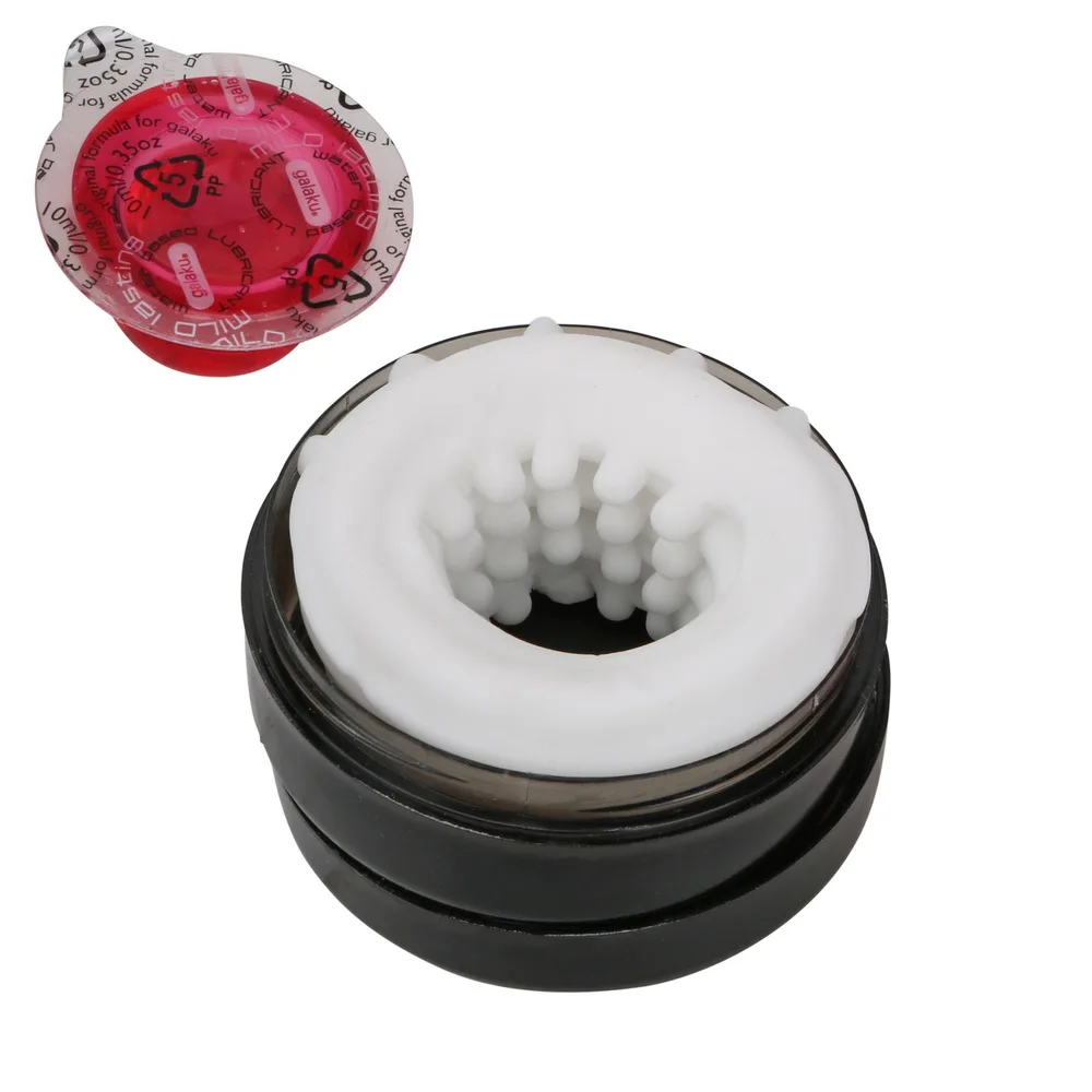 IKOKY Male Masturbator Portable Vagina Real Pussy Masturbatory Cup Sex Toys for Men Penis Trainer Penis Delay Massager