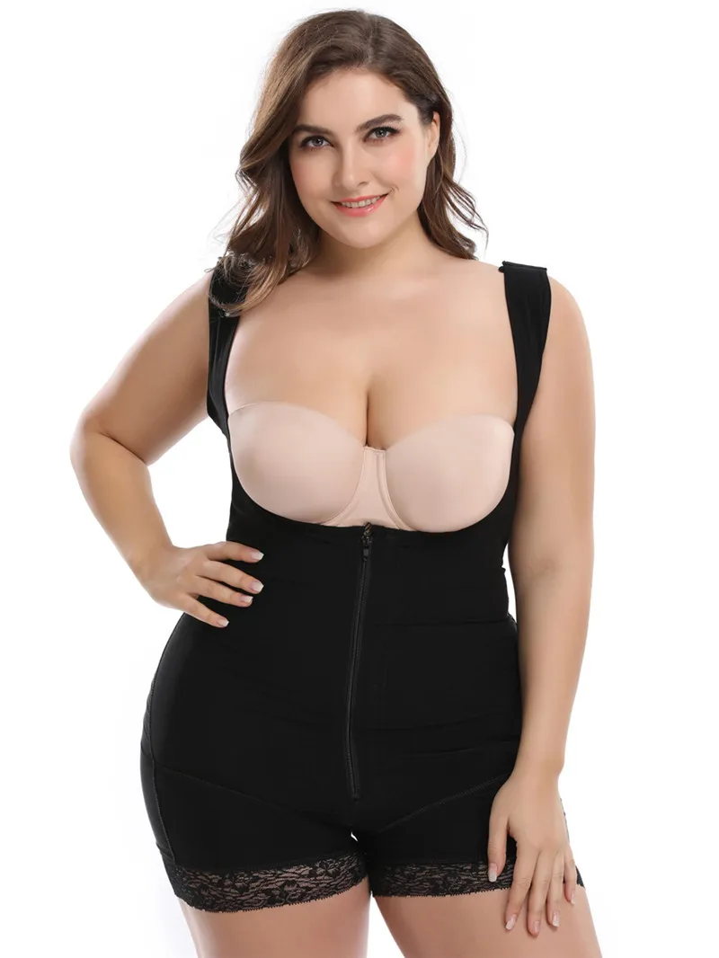 Buy Plus Size Women's Body Shaper Slimming Underwear Girdle Bodysuit Waist