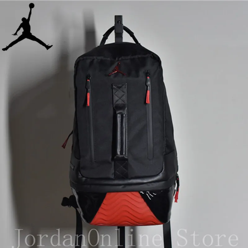 

Jordan Retro 11 Sport Bags Men and Women Bookbag PU Leather Climbing Laptop Bag Sport-Backpack Bag Lt. Black Color Good quality