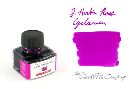 Франция J. HERBIN D Серия чернил не углеродистая не блокирующая ручка гладкое письмо цвет краситель чернила - Цвет: 21