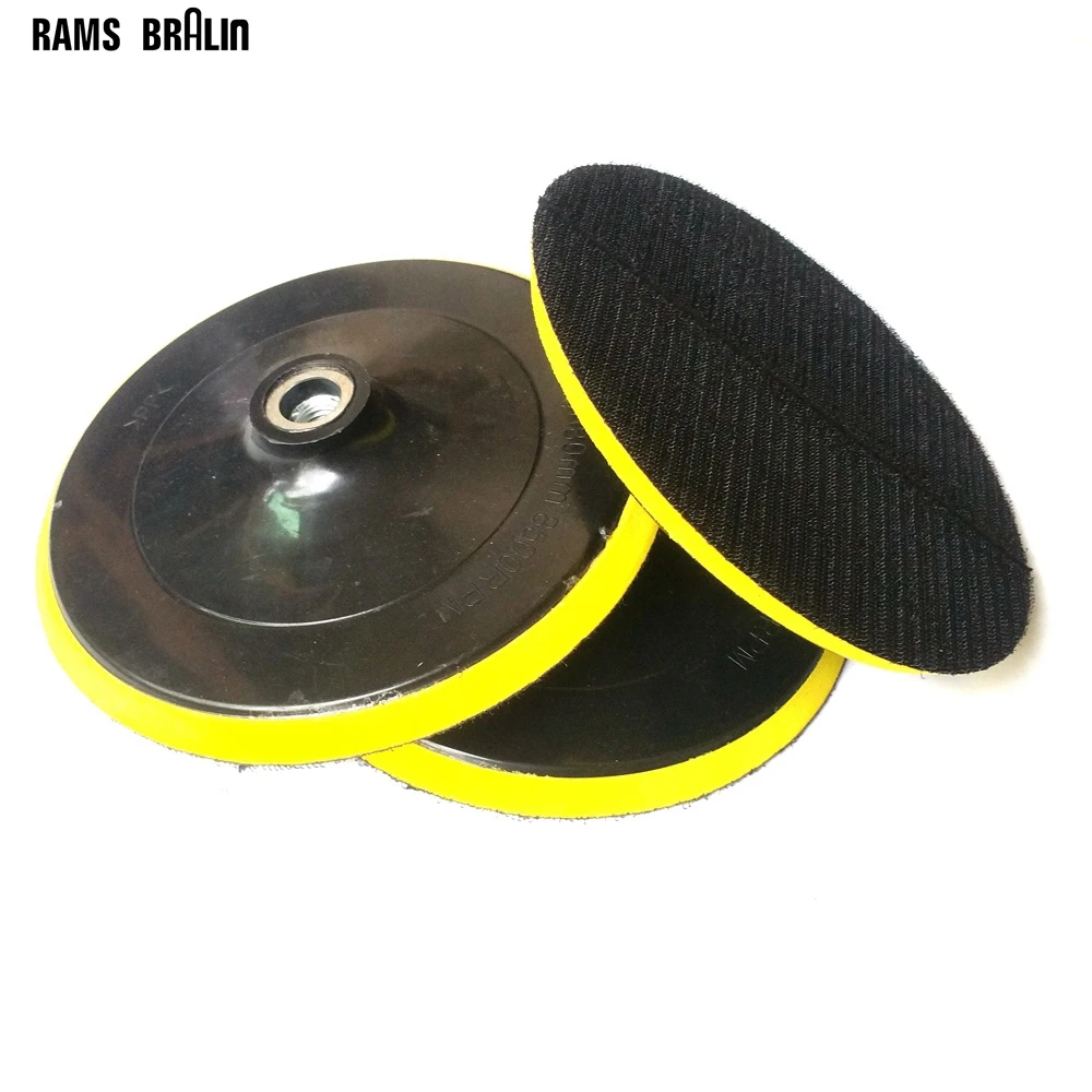 180mm M14 / M16 Polisher Back up Sanding Pad for Hook & Loop Polishing