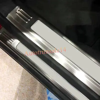 

For Chevrolet Equinox 2018 Outer&Inner Door Sill Plate Threshold Cover Trim 4PCS