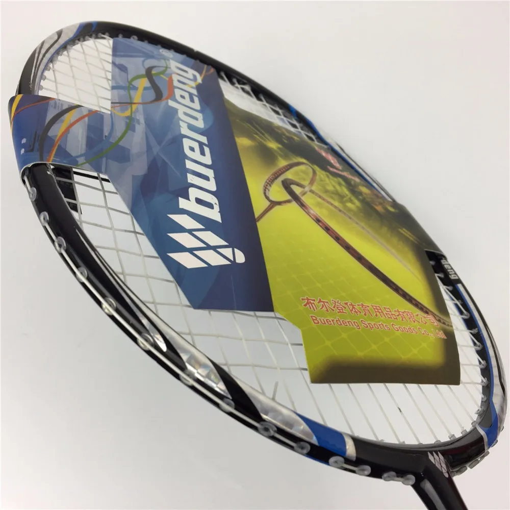 

2019 New 4U badminton racket with badminton string good quality 100% carbon badminton racket with overgrip NANO Speed 520