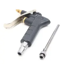 Uxcell серый универсальный портативный продувочный пистолет инструмент для очистки пыли w насадка для авто автомобиля