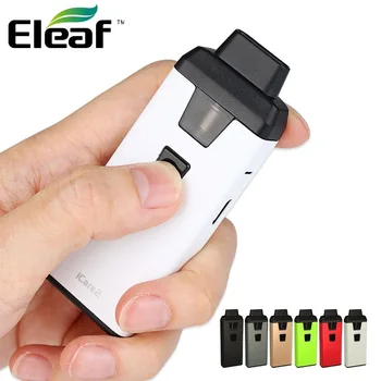 

Original Eleaf ICare 2 Starter Kit with Built-in 650mAh Battery & Easy-to-clean 2ml Tank Max 15W Output ICare 2 E-cig Vape Kit